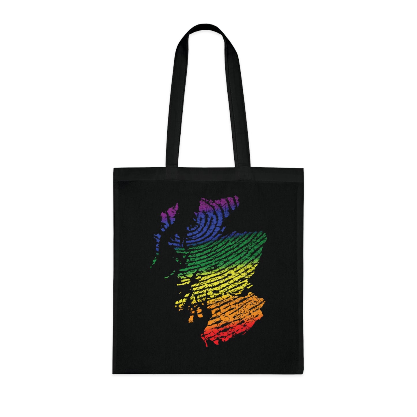 Carte du clan d'empreintes digitales Scotland Pride Tote bag doublé