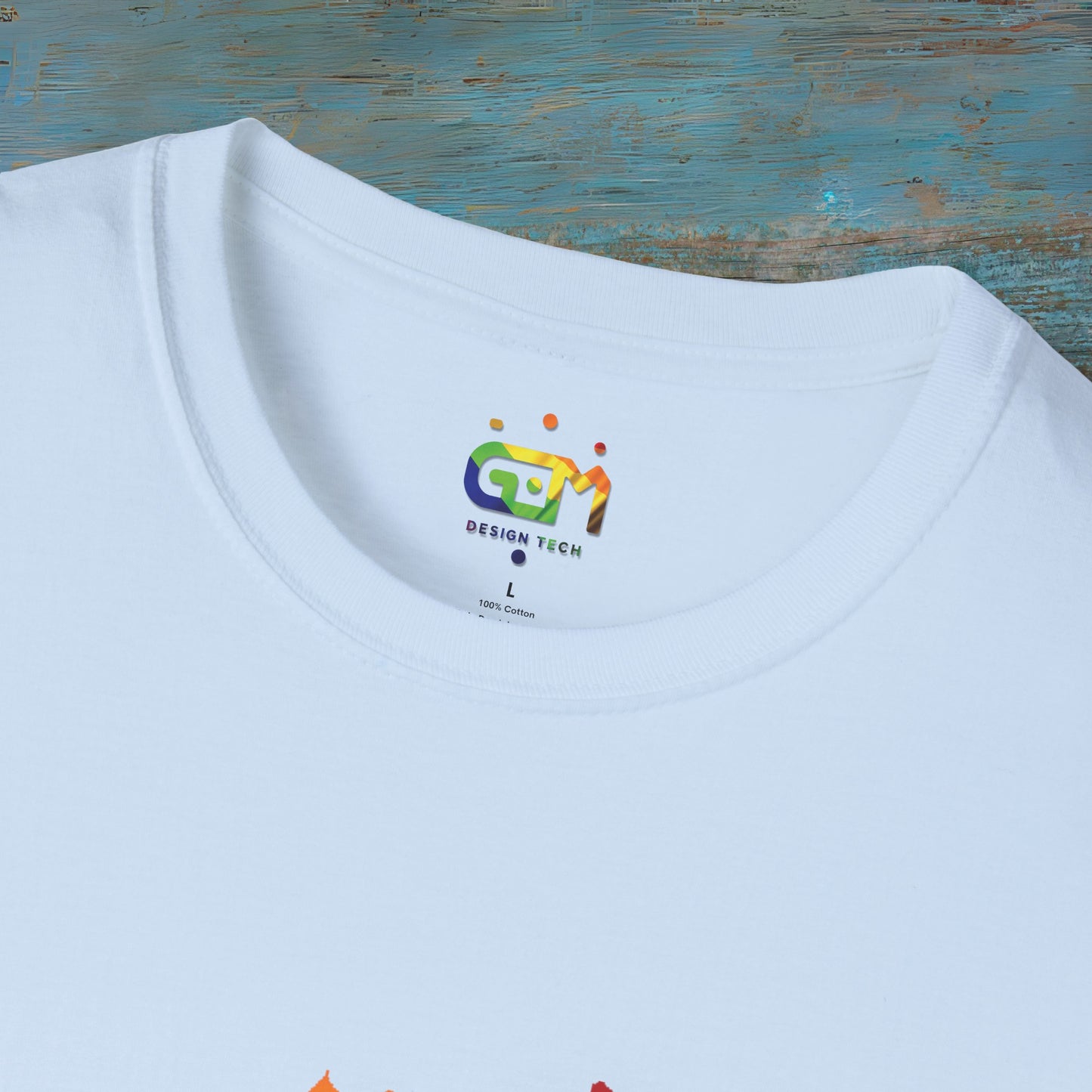 Edinburgh Castle Pride Flag Art Unisex T-Shirt
