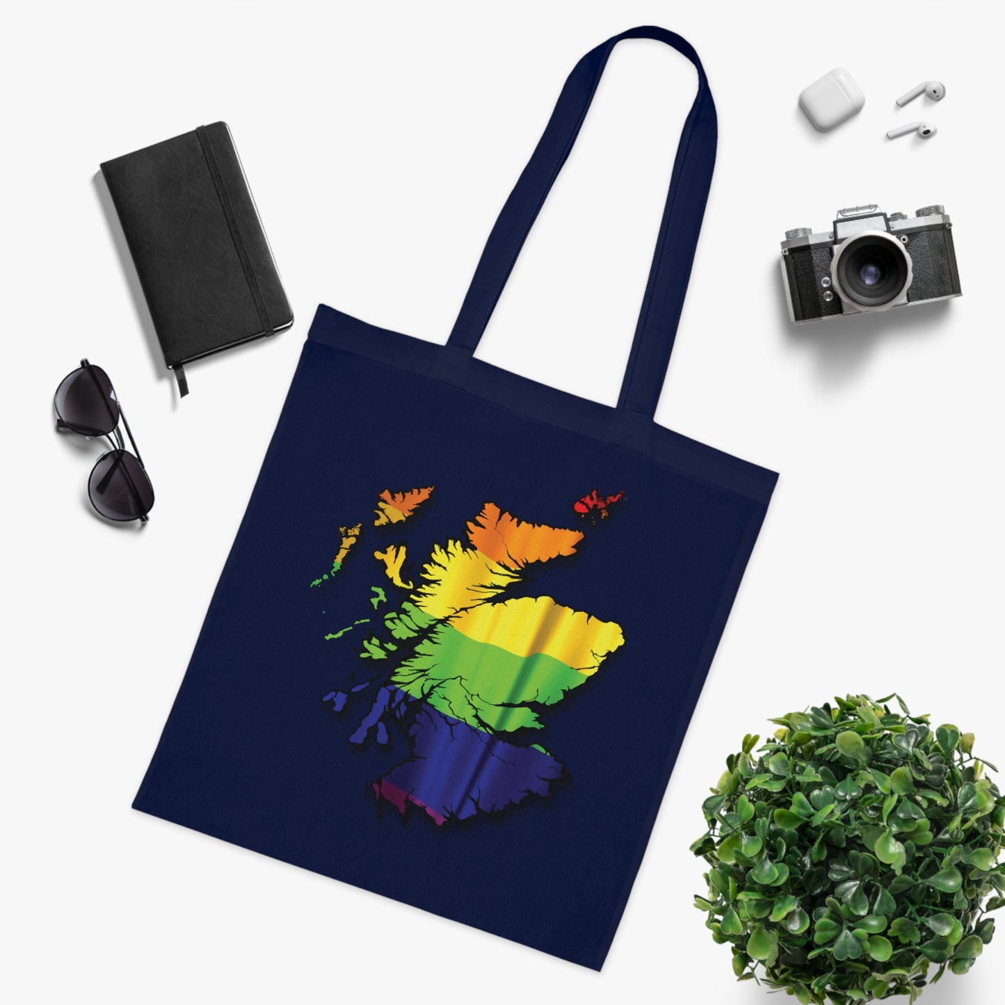 Carte du drapeau de la fierté de l'Écosse Tote bag classique