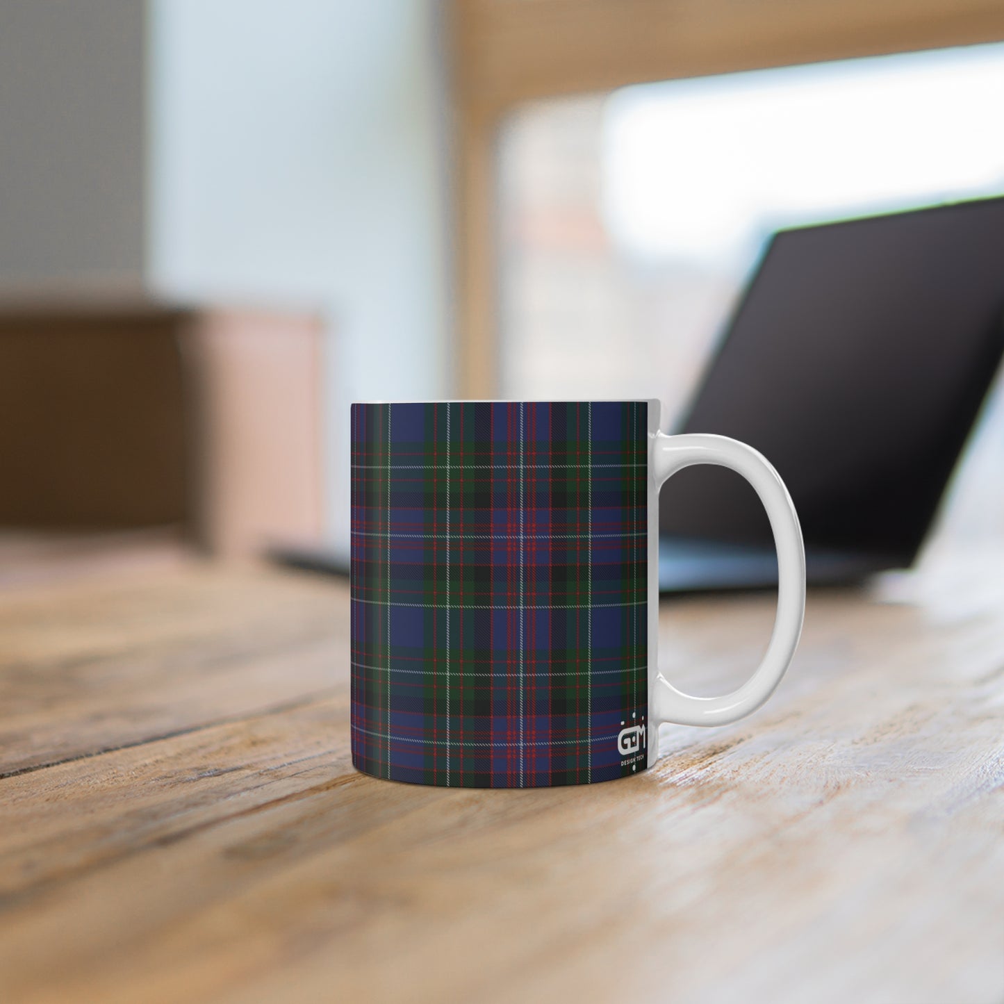 Scottish Tartan Mug 11oz, Rankin Tartan
