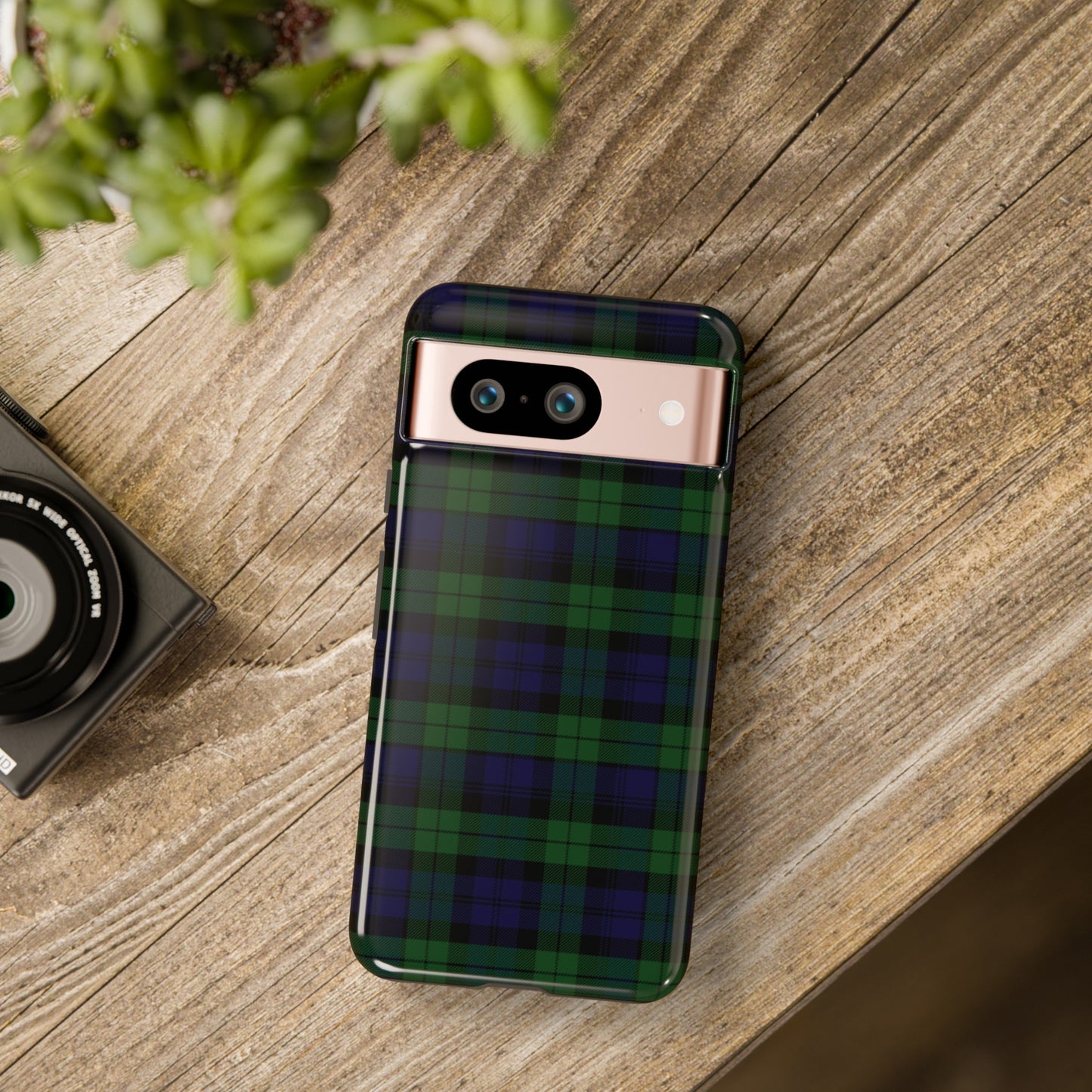 Scottish Tartan Phone Case - Black Watch, Various
