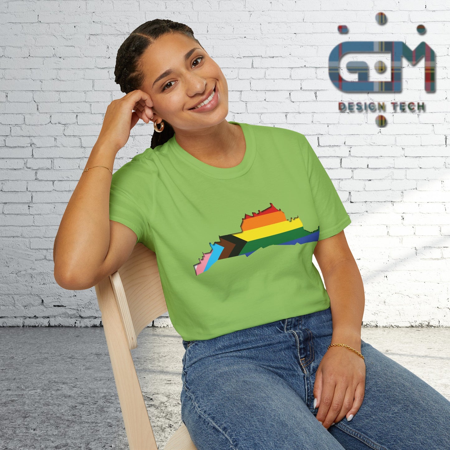 Edinburgh Castle Pride Progress Art Unisex T-Shirt
