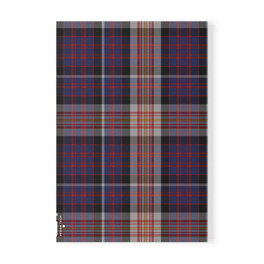 Scottish Tartan Softcover A5 Notebook - Carnegie