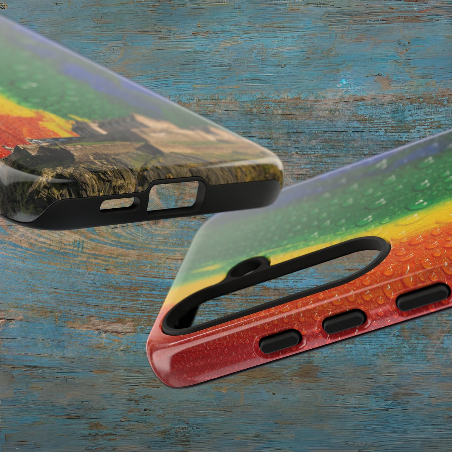 Edinburgh Castle Pride Phone Case - Rain, Various