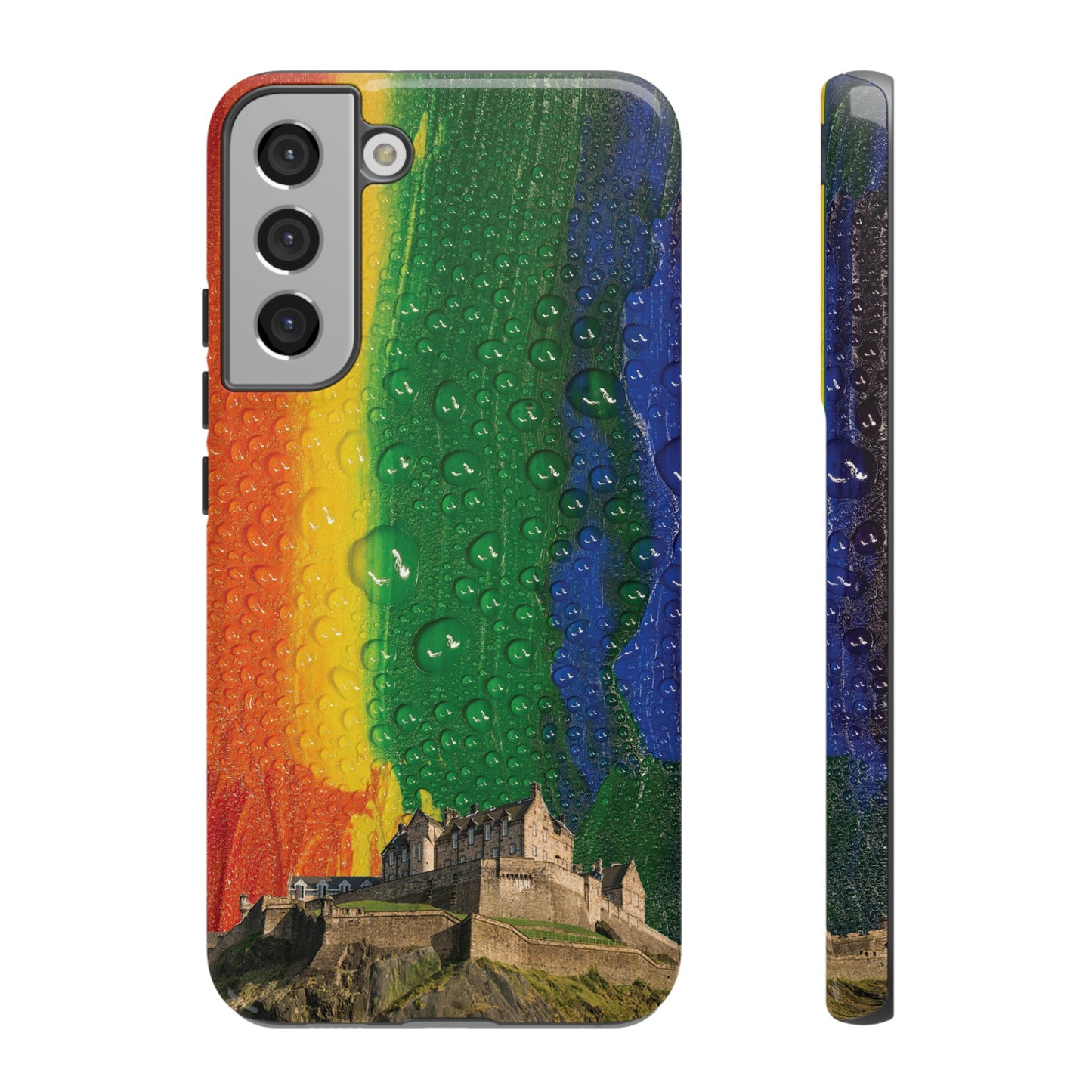 Edinburgh Castle Pride Phone Case - Rain, Various