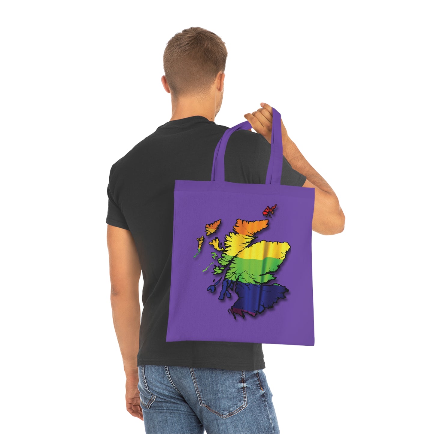 Carte du drapeau de la fierté de l'Écosse Tote bag classique