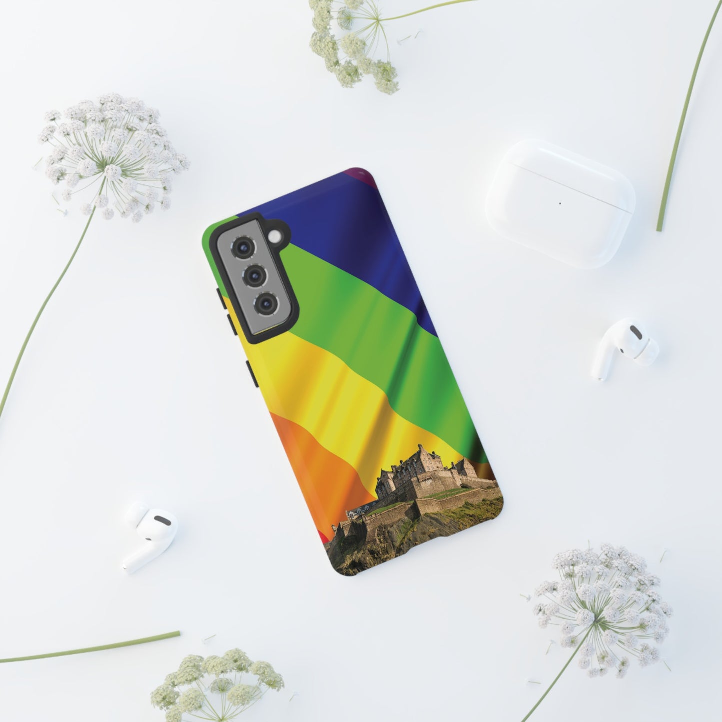 Edinburgh Castle Pride Phone Case - Flag, Various