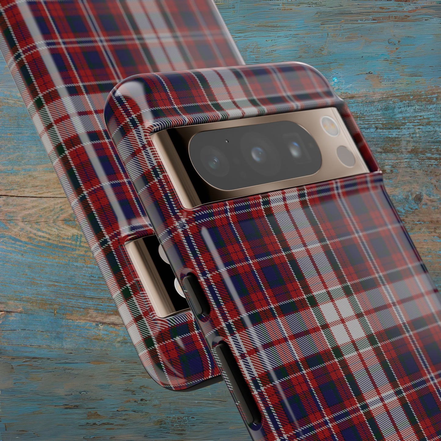 Étui de téléphone à motif tartan écossais - Robe MacFarlane, divers