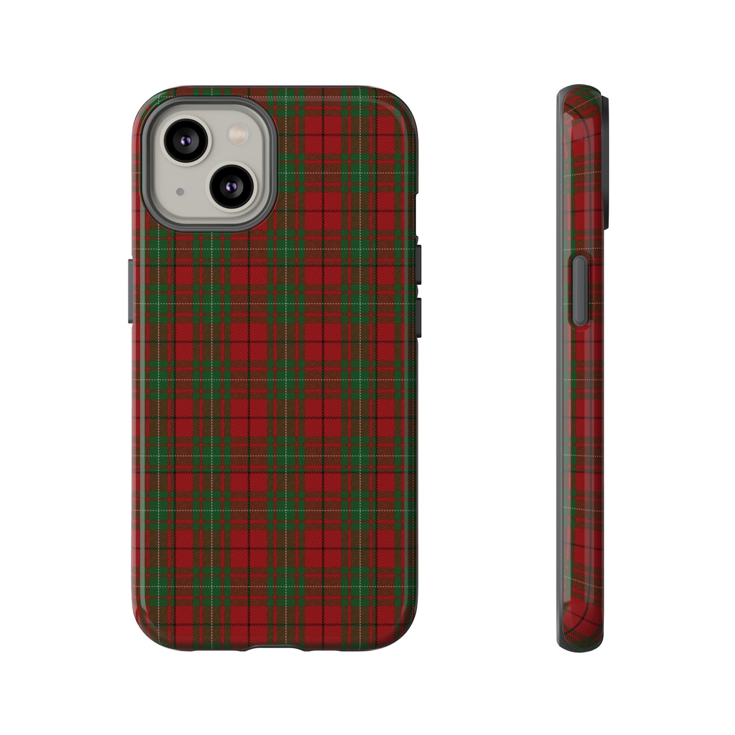 Étui de téléphone à motif tartan écossais - MacAuley, Divers