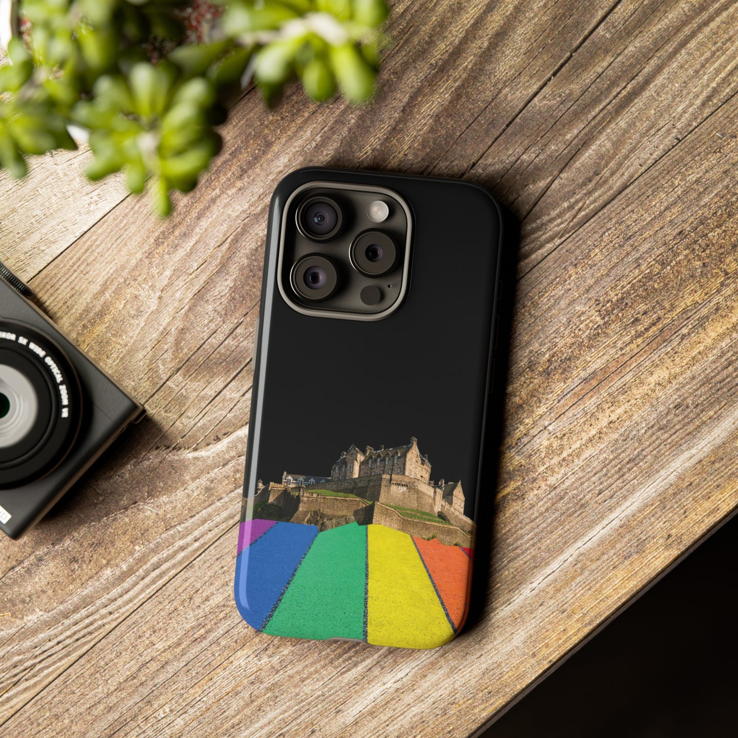 Edinburgh Castle Pride Rockface Phone Case - Road, Various
