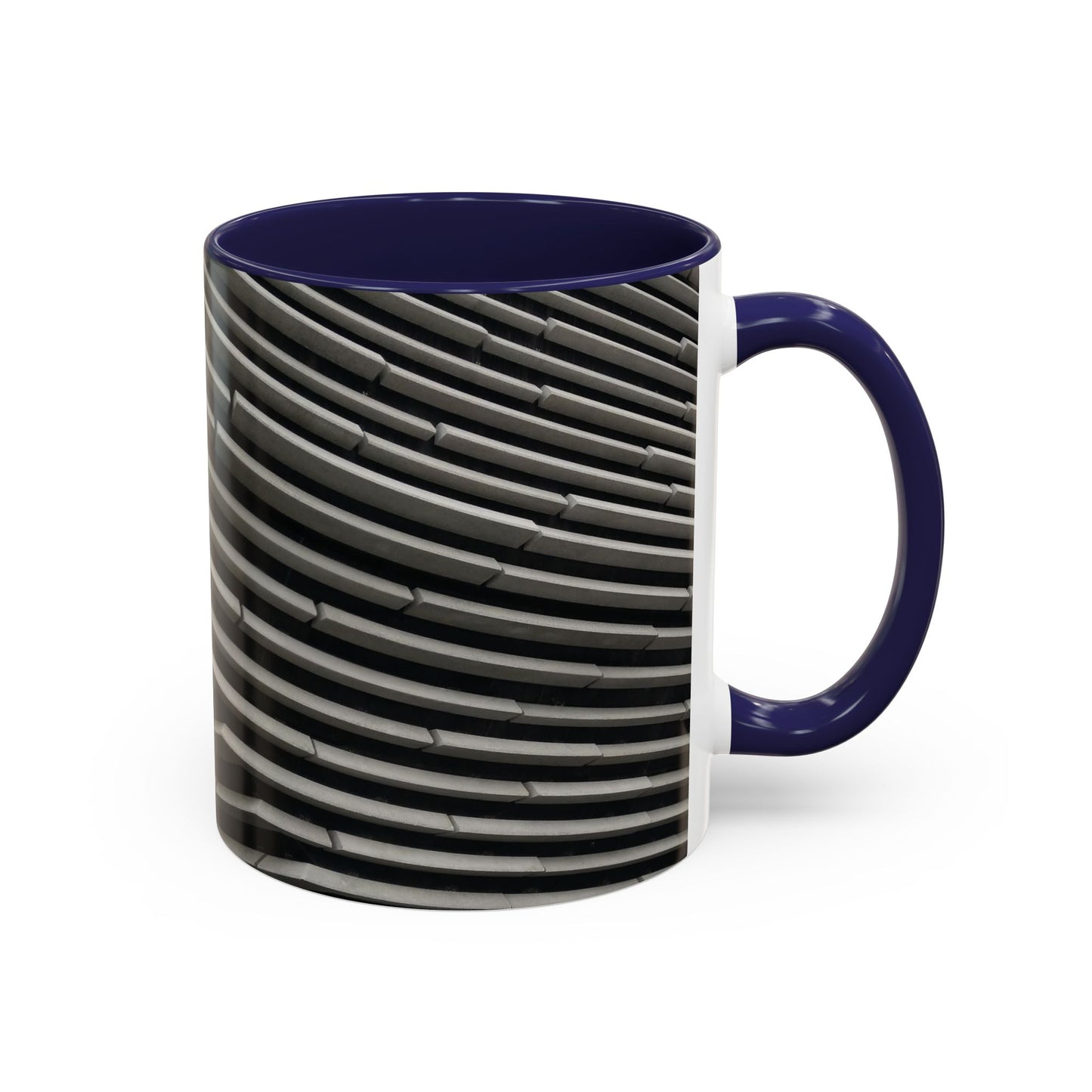Tasses décoratives Écosse en gros plan - Scènes variées (bleu marine)