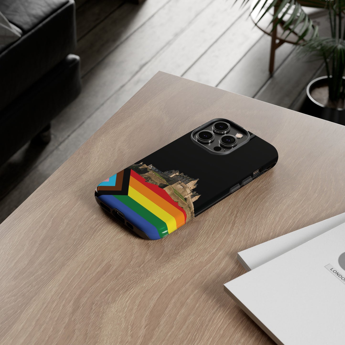 Edinburgh Castle Pride Rockface Phone Case - Progress, Various