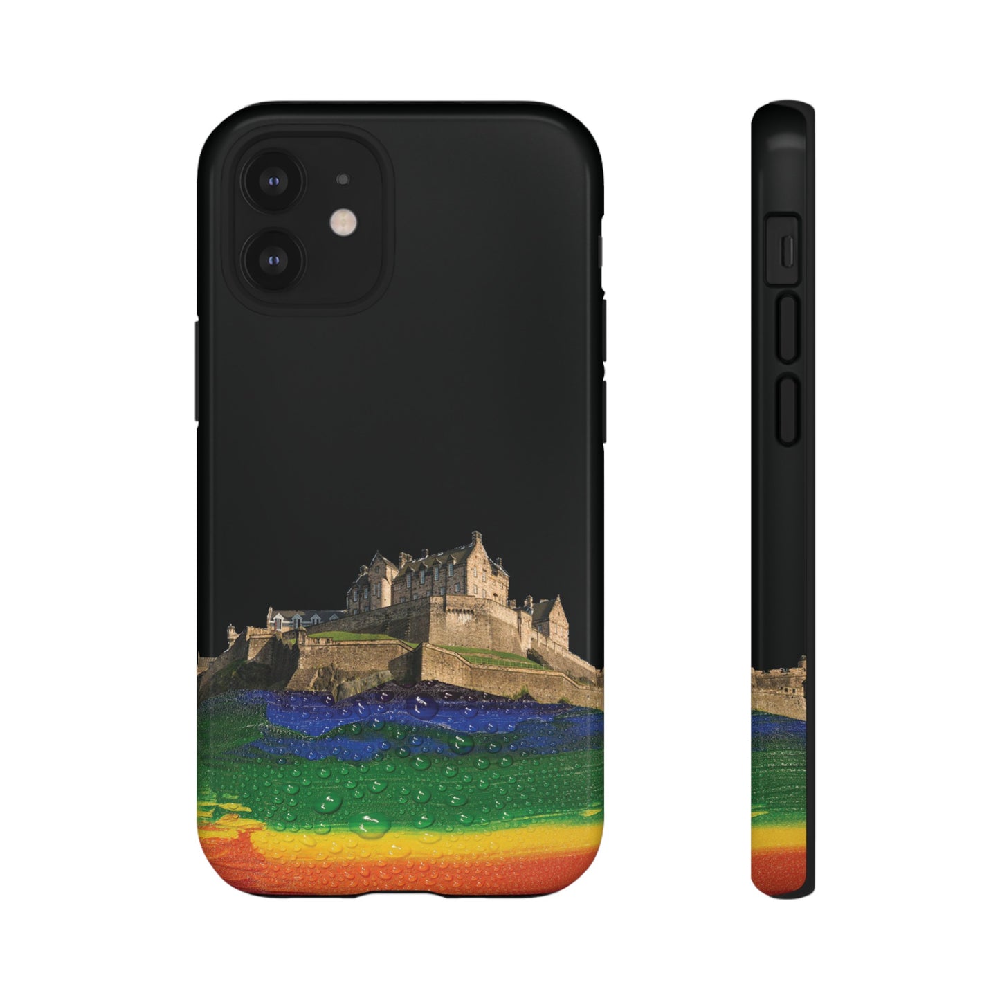 Edinburgh Castle Pride Rockface Phone Case - Rain, Various