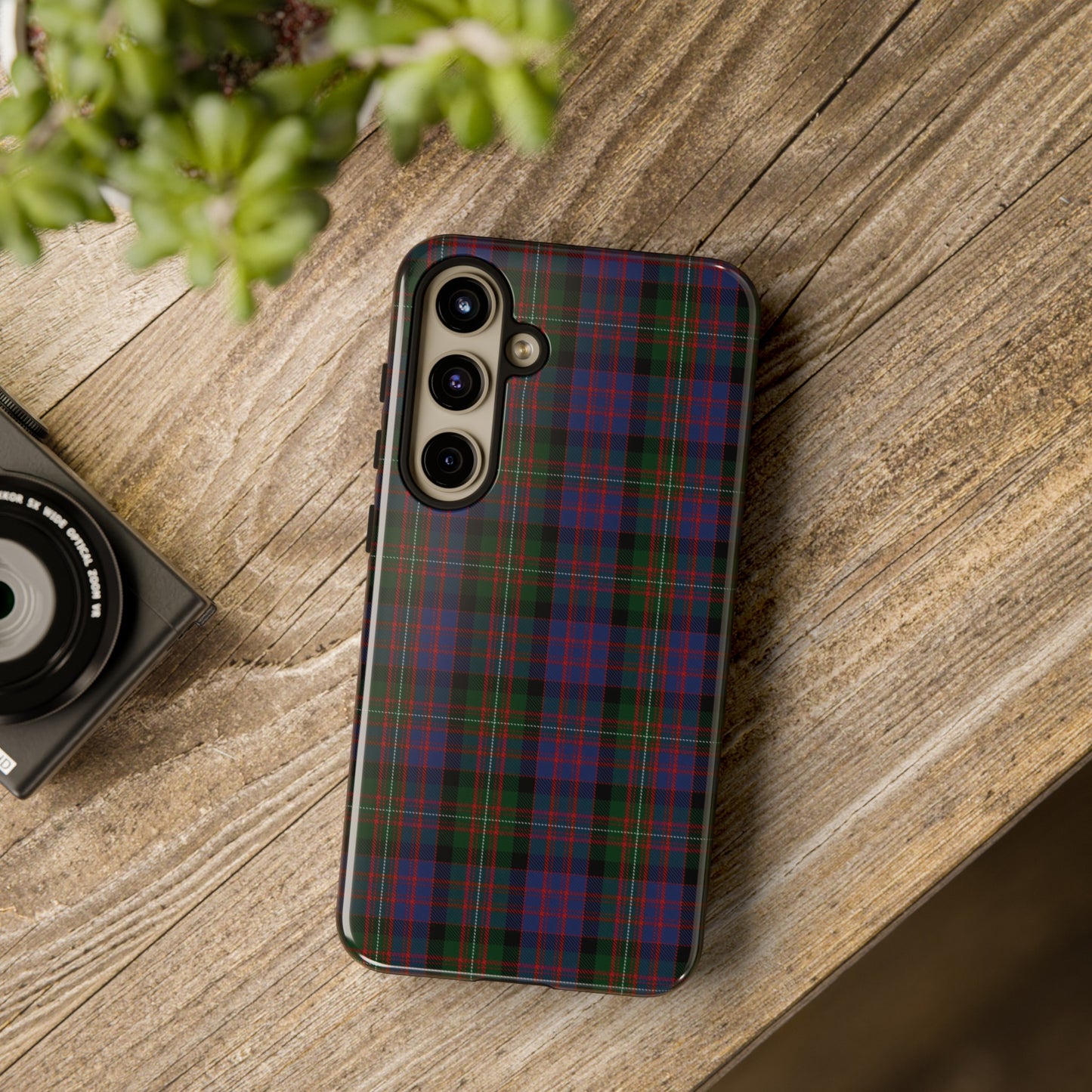 Étui de téléphone à motif tartan écossais - MacDonell, Divers