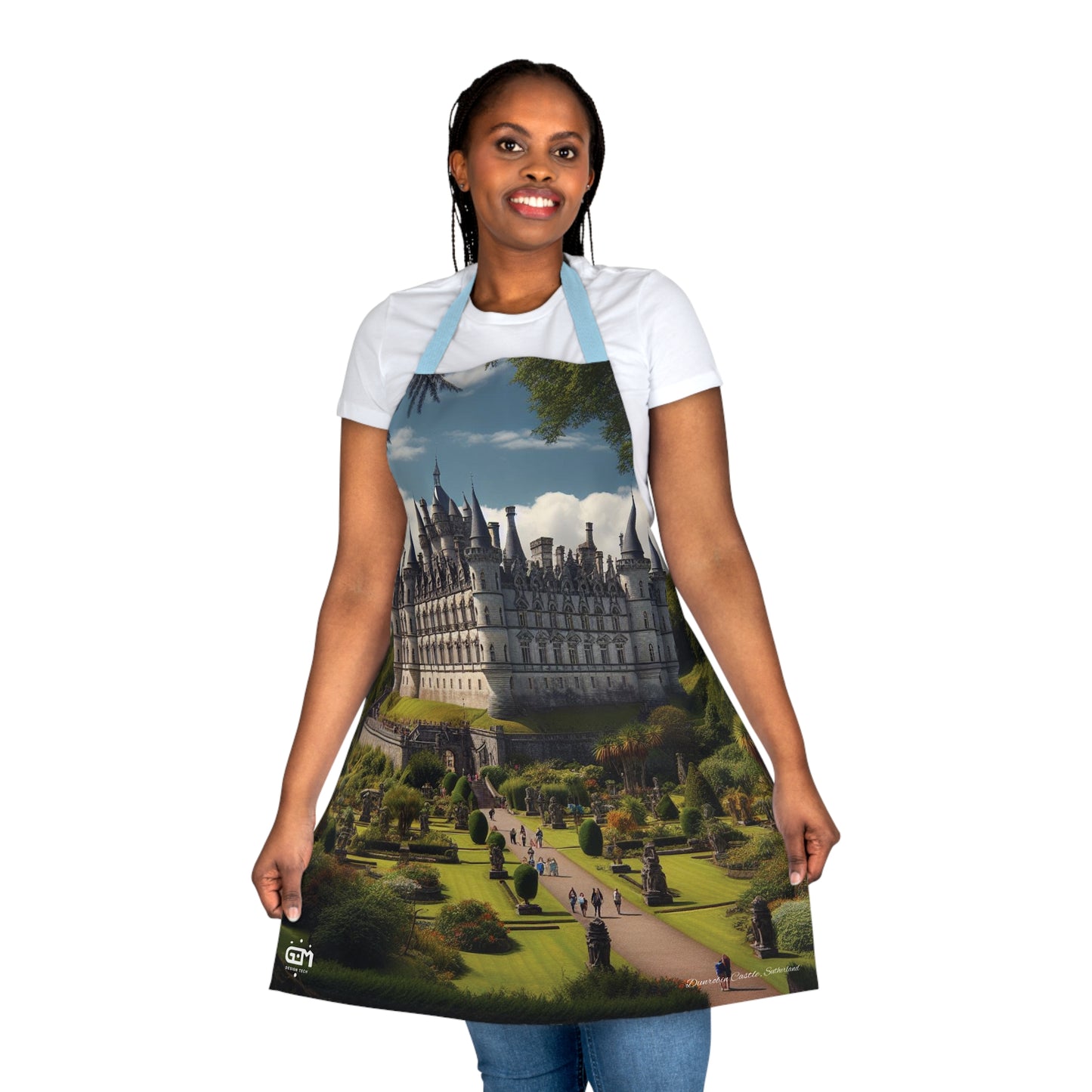 Château de Dunrobin - Tablier Sutherland, Vêtements de cuisine écossais, Accessoire de chef