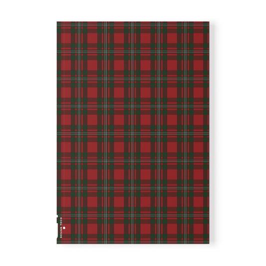 Scottish Tartan Softcover A5 Notebook - MacGregor