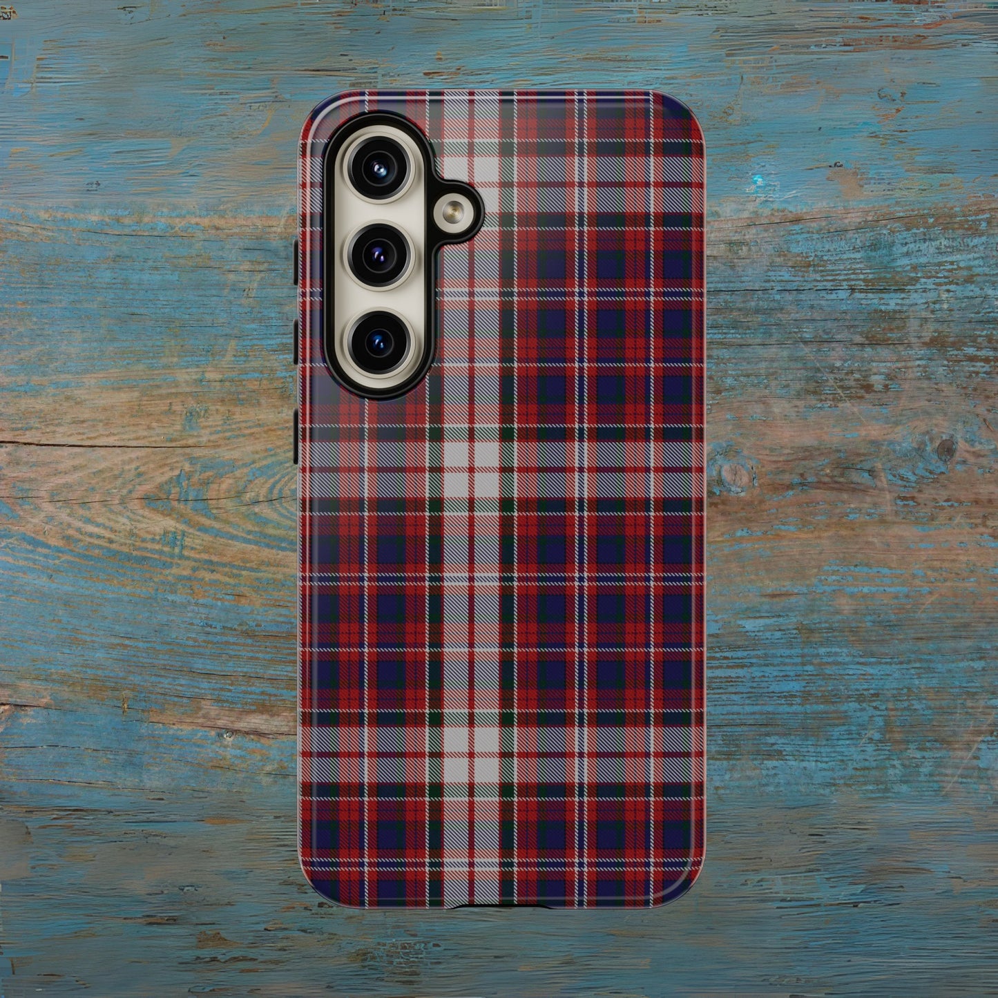Étui de téléphone à motif tartan écossais - Robe MacFarlane, divers
