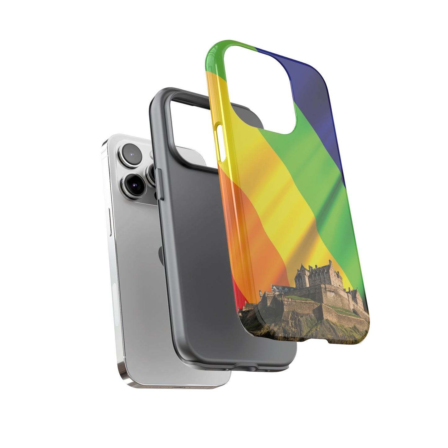 Edinburgh Castle Pride Phone Case - Flag, Various