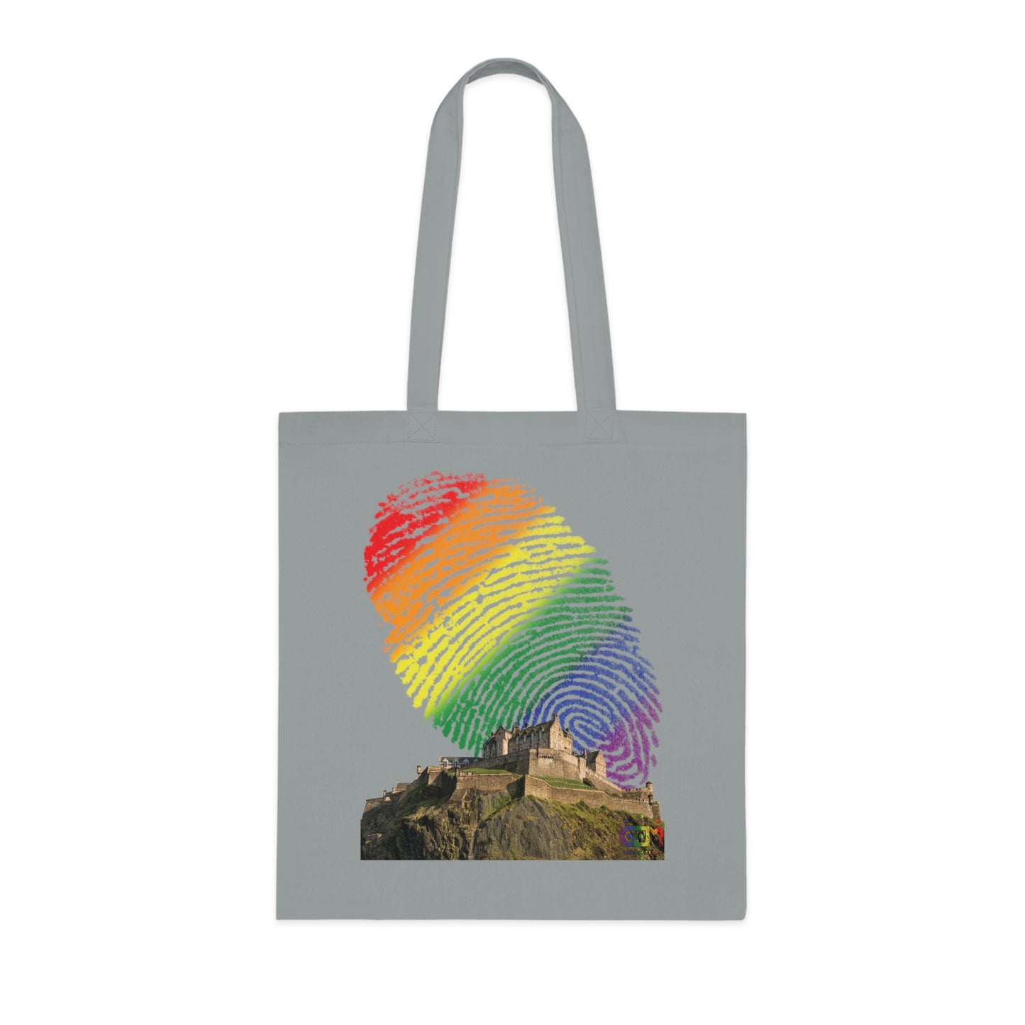 Ciel d'empreinte digitale de fierté du château d'Édimbourg Tote bag doublé