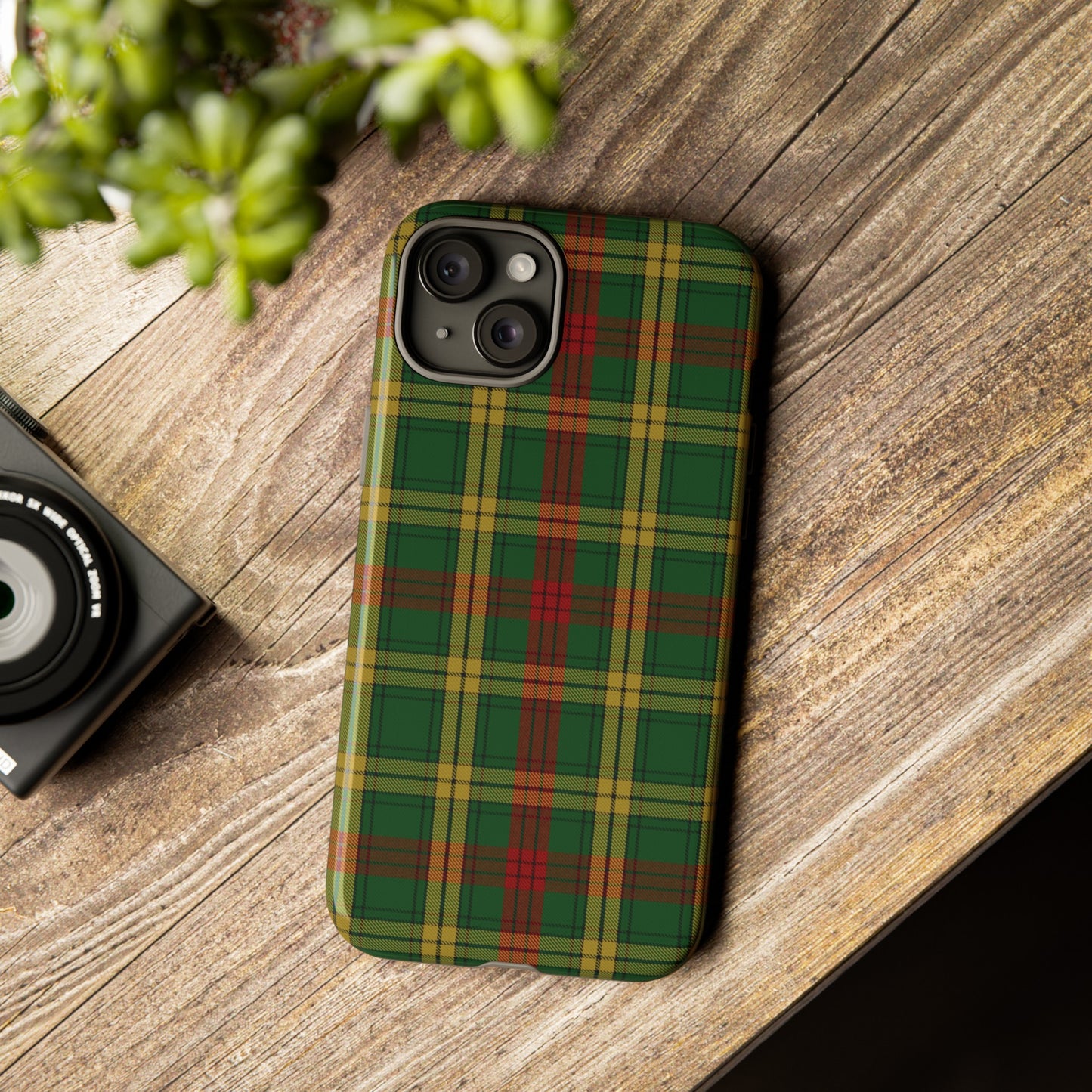 Étui de téléphone à motif tartan écossais - MacMillan, Divers