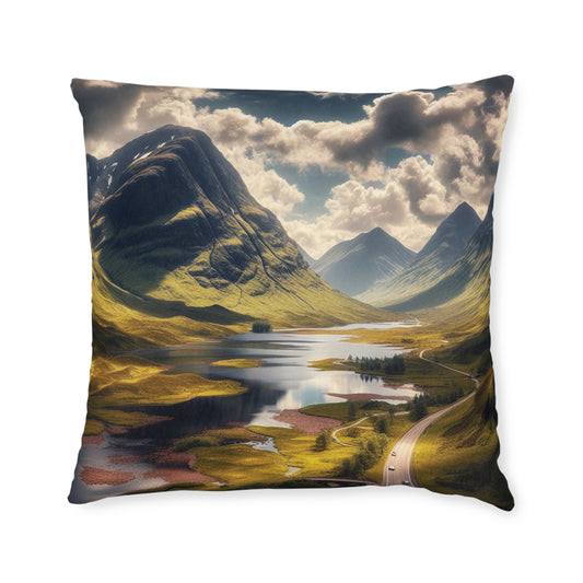 Coussin carré Glen Coe, différentes tailles