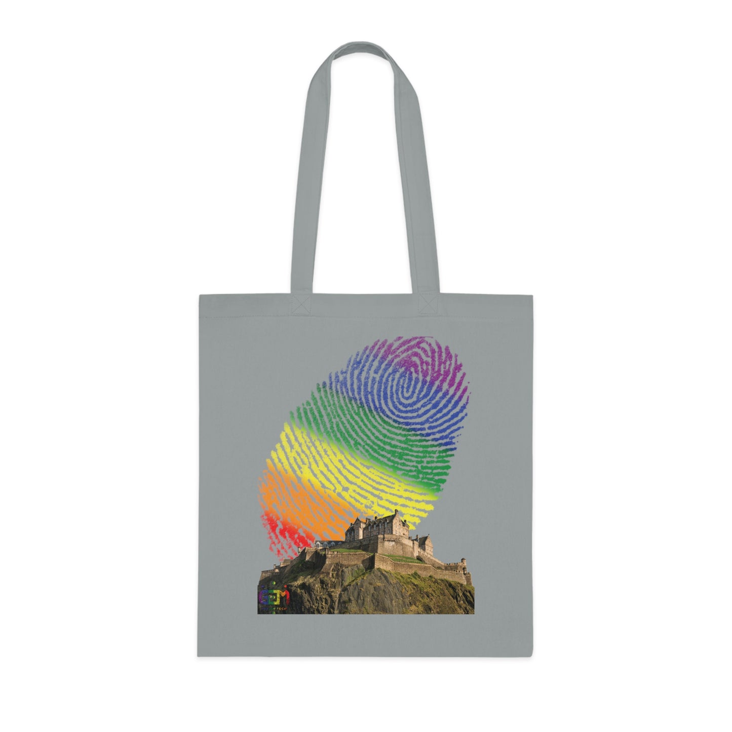 Ciel d'empreinte digitale de fierté du château d'Édimbourg Tote bag doublé