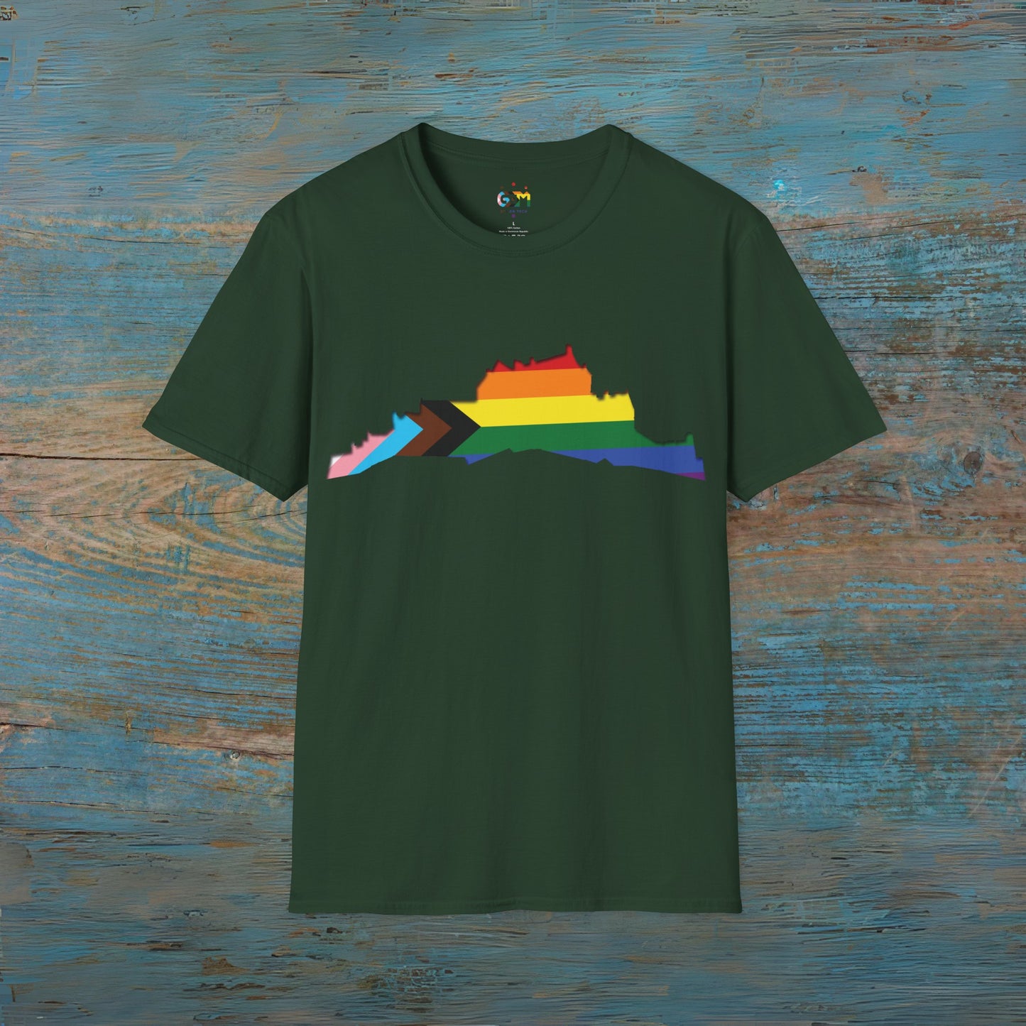 Edinburgh Castle Pride Progress Art Unisex T-Shirt