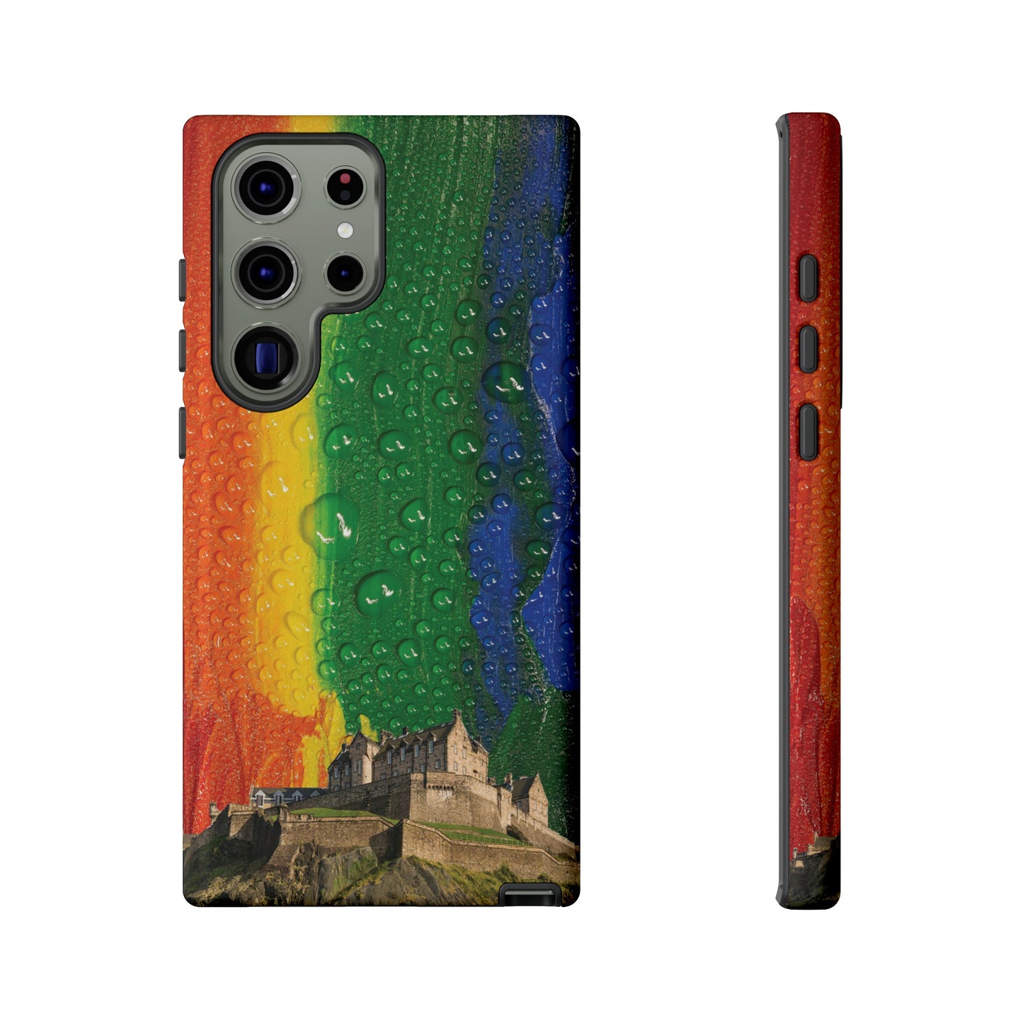 Edinburgh Castle Pride Phone Case - Rain, Various