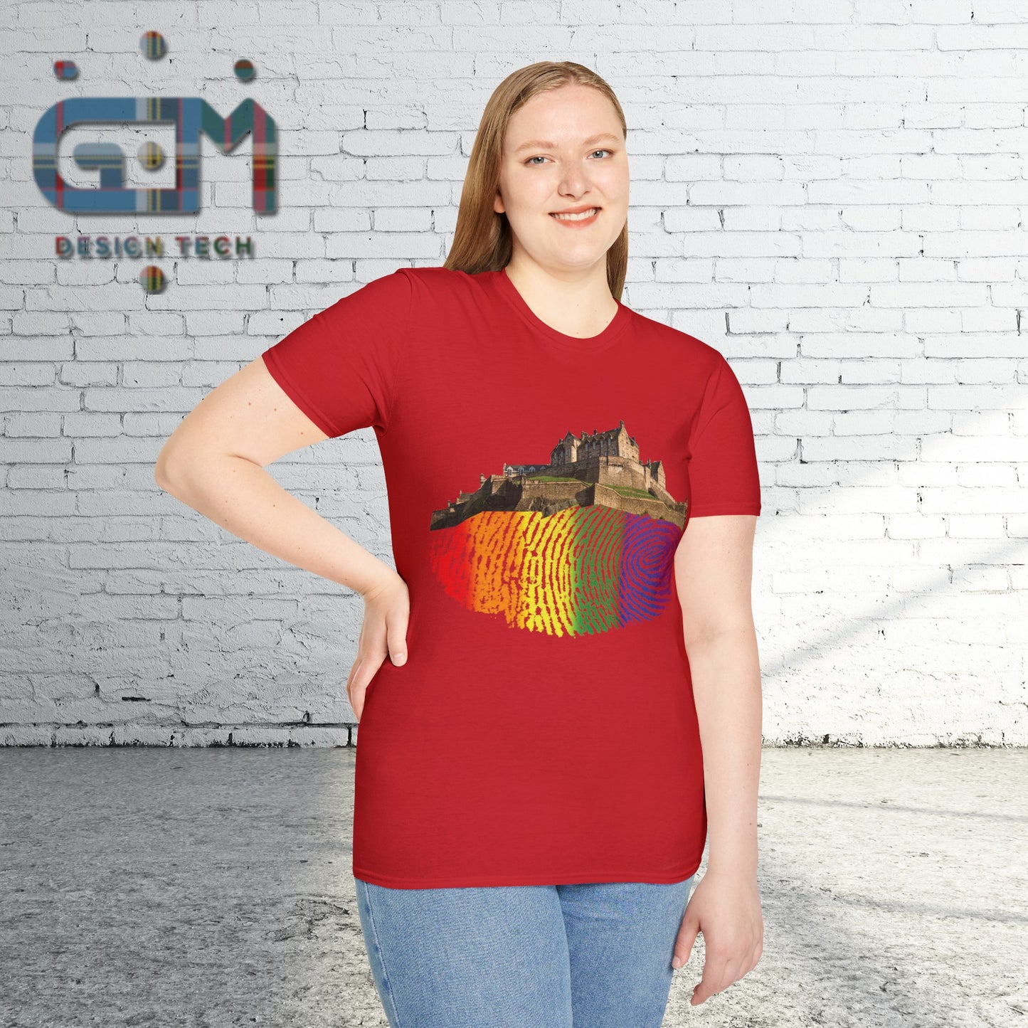 Edinburgh Castle on the Pride Rock Photo Unisex T-Shirt