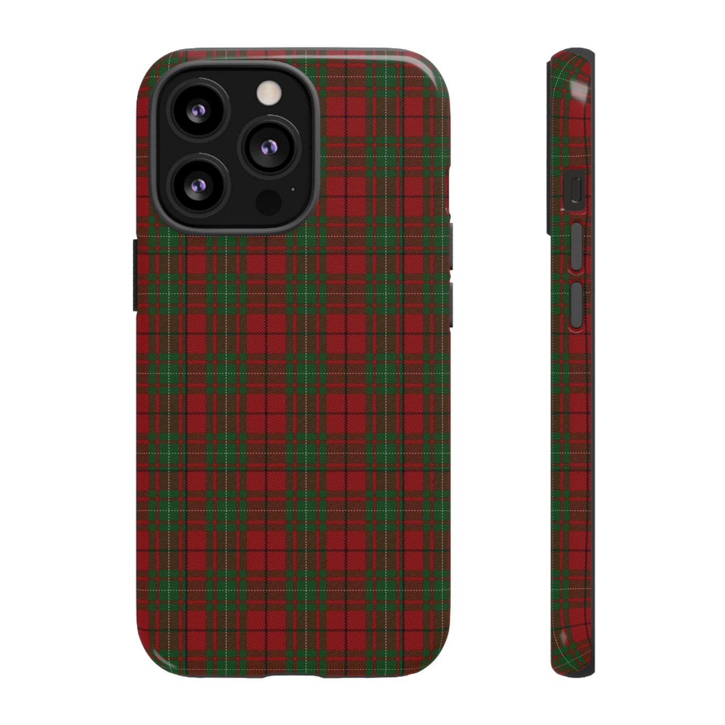 Étui de téléphone à motif tartan écossais - MacAuley, Divers