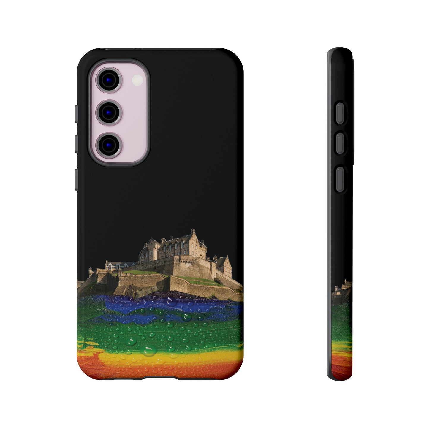 Edinburgh Castle Pride Rockface Phone Case - Rain, Various