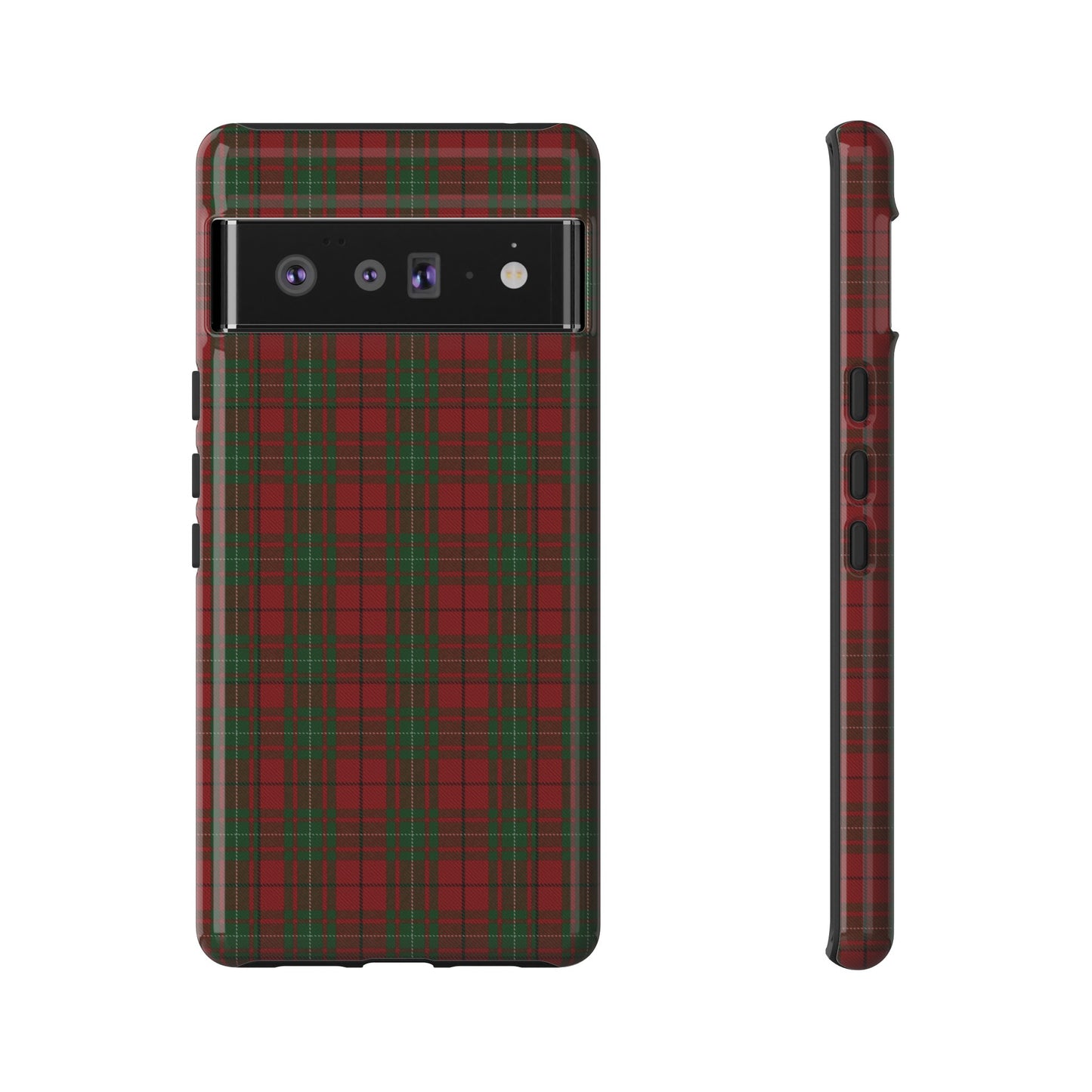 Étui de téléphone à motif tartan écossais - MacAuley, Divers