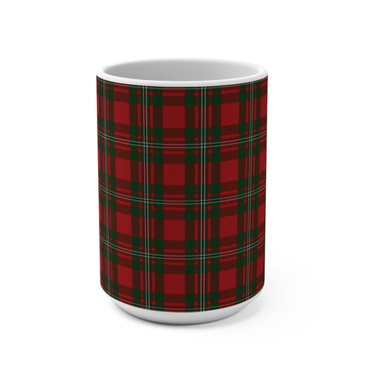 Scottish Tartan Mug 15oz, MacGregor Tartan