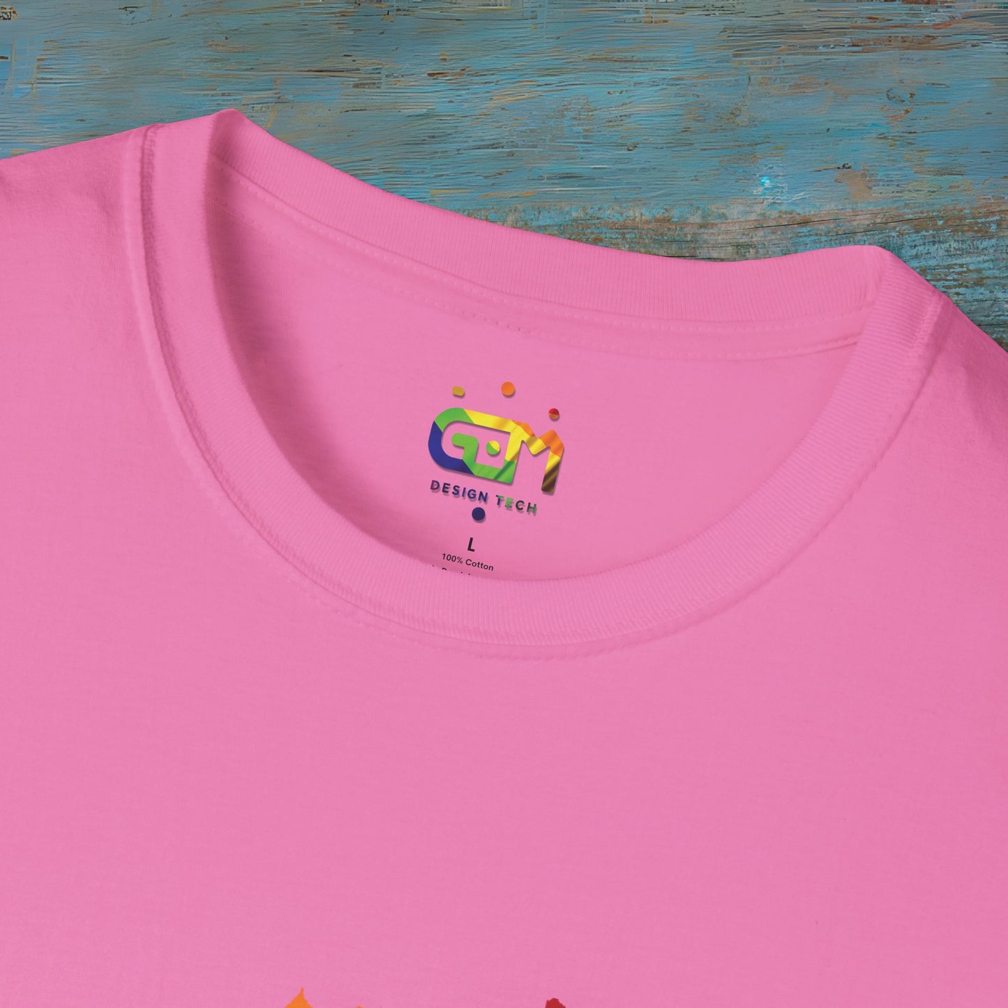 Edinburgh Castle Pride Flag Art Unisex T-Shirt