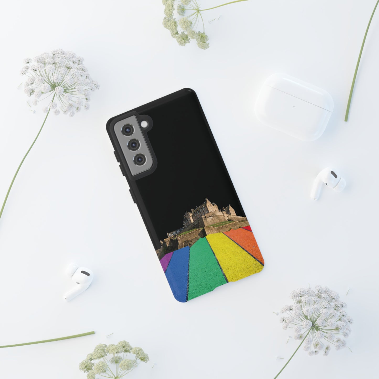 Edinburgh Castle Pride Rockface Phone Case - Road, Various