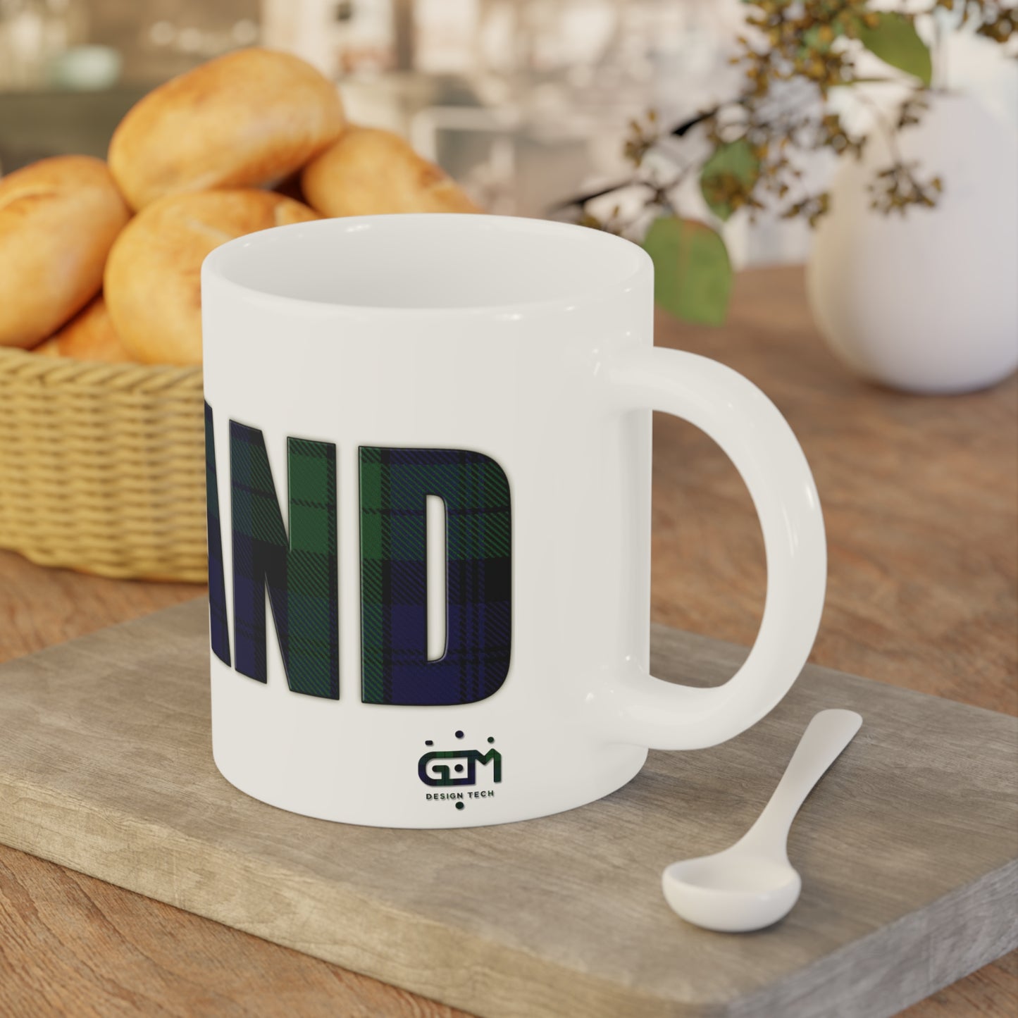 Tasse tartan écossaise - Black Watch Tartan, différentes tailles