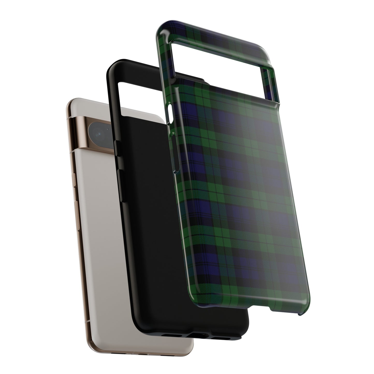 Scottish Tartan Phone Case - Black Watch, Various