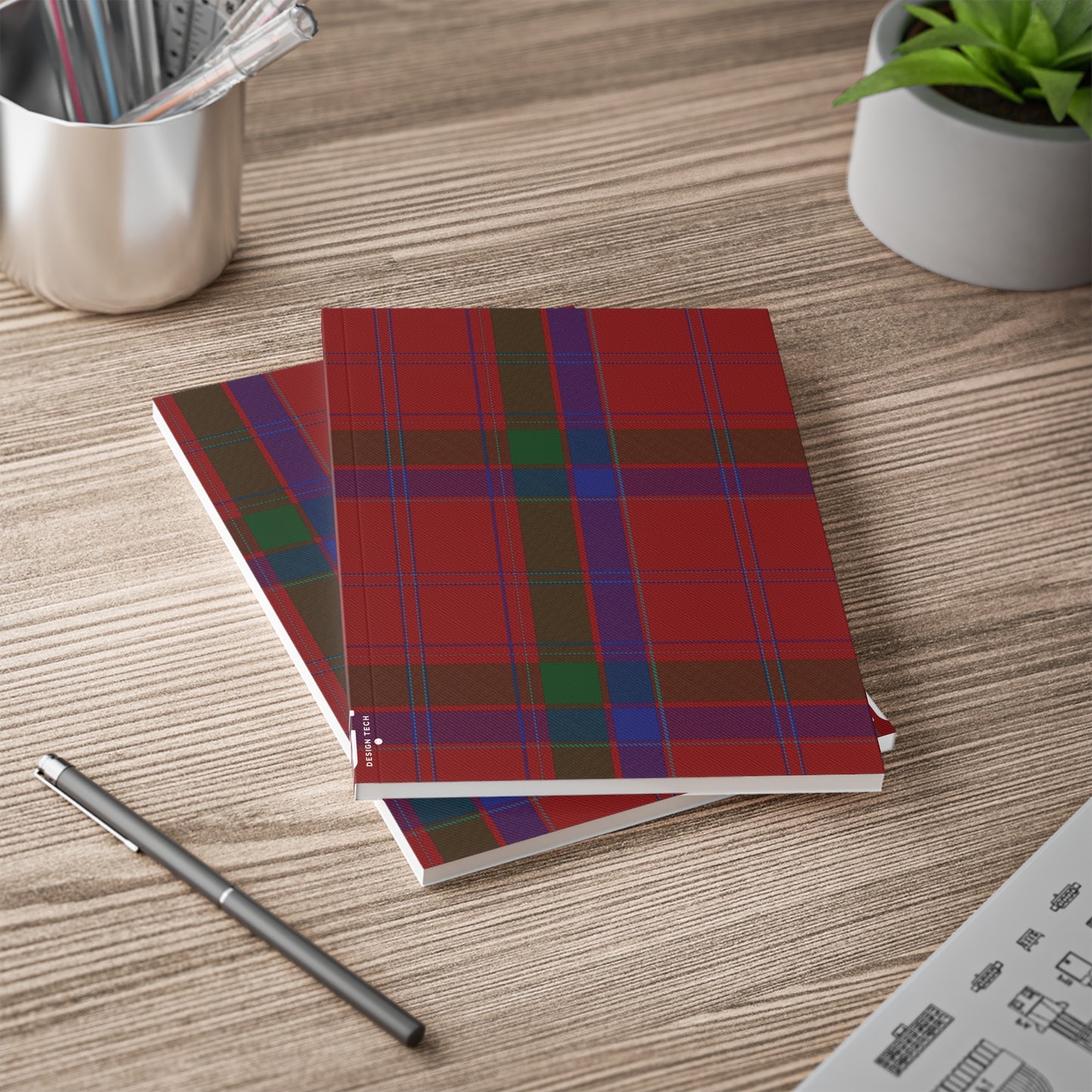 Scottish Tartan Softcover A5 Notebook - MacGillivary