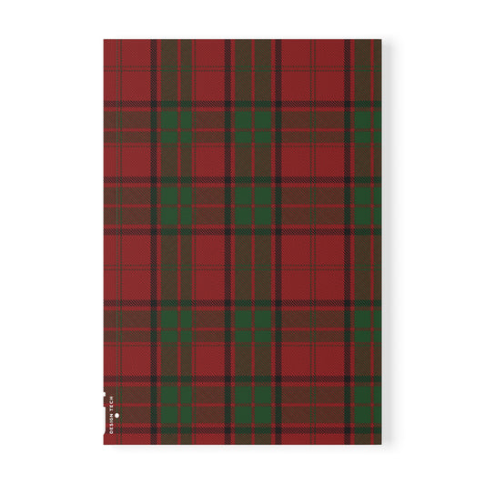 Scottish Tartan Softcover A5 Notebook - Maxwell