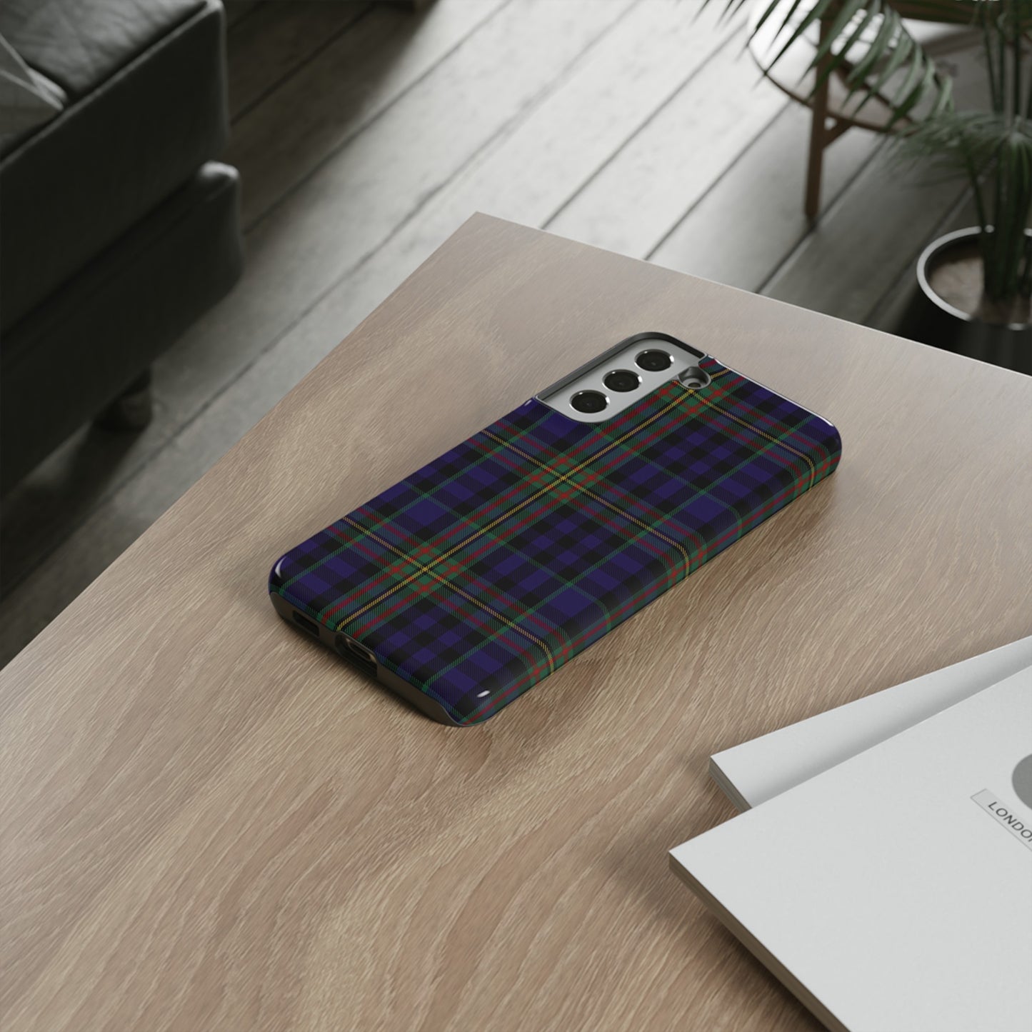 Étui de téléphone à motif tartan écossais - MacLennan, divers