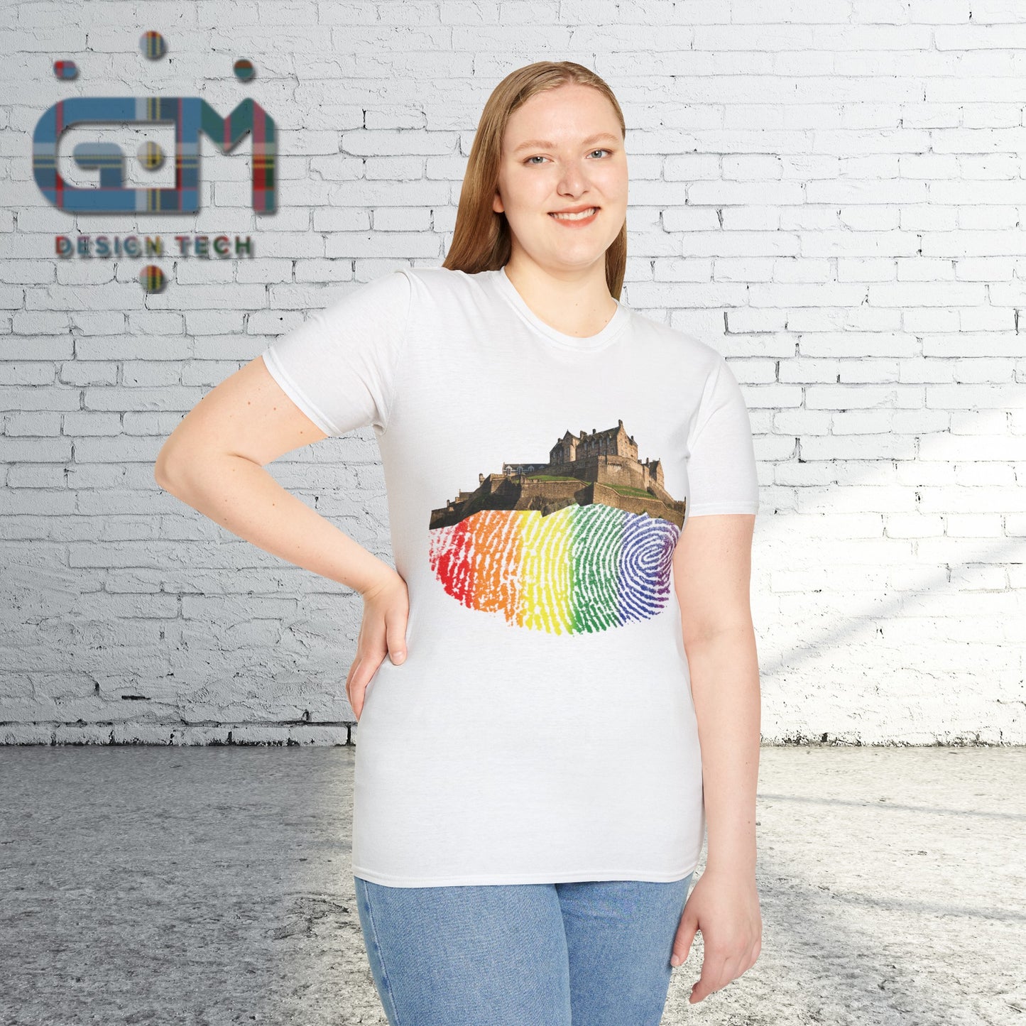 Edinburgh Castle on the Pride Rock Photo Unisex T-Shirt