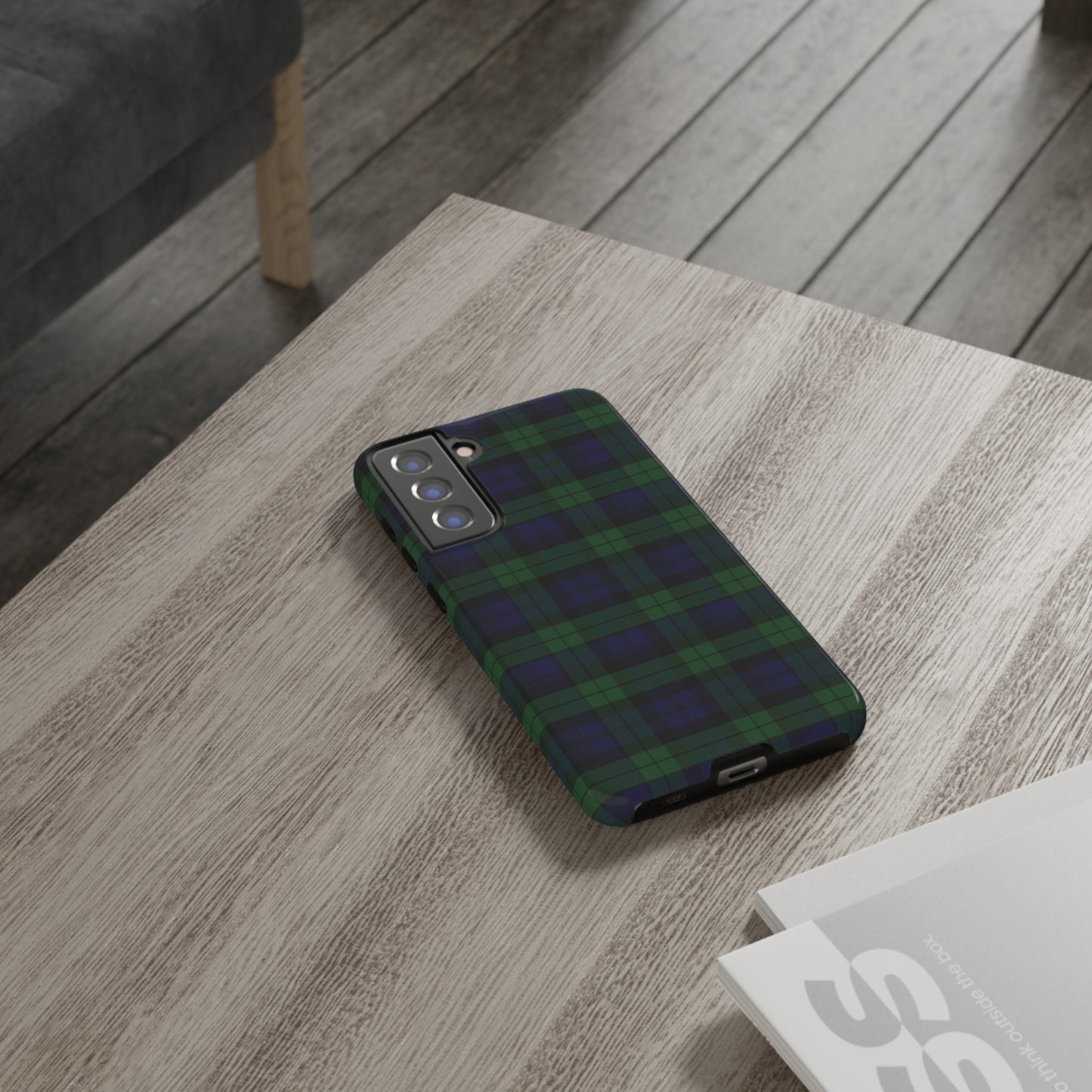 Scottish Tartan Phone Case - Black Watch, Various