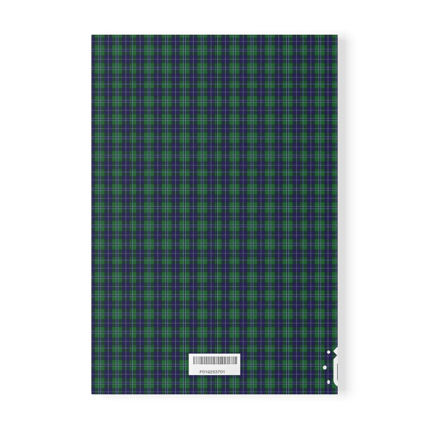 Carnet de notes A5 à couverture souple motif tartan écossais - Douglas