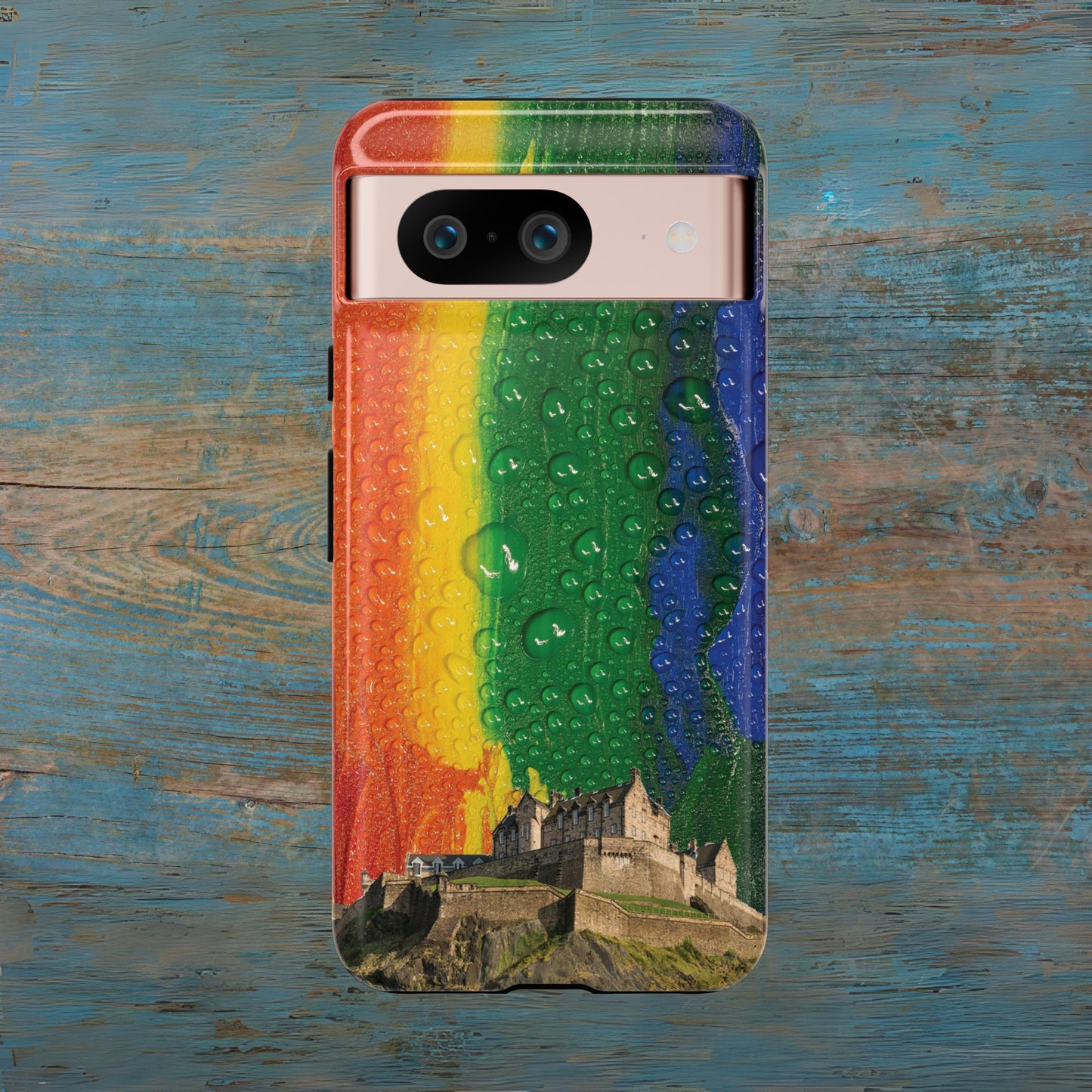 Edinburgh Castle Pride Phone Case - Rain, Various