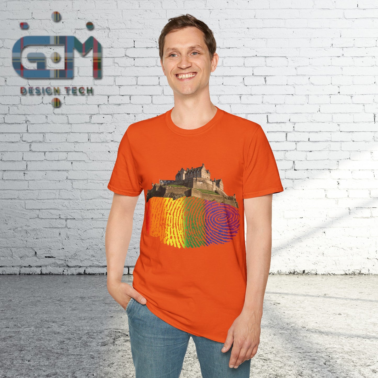 Edinburgh Castle on the Pride Rock Photo Unisex T-Shirt