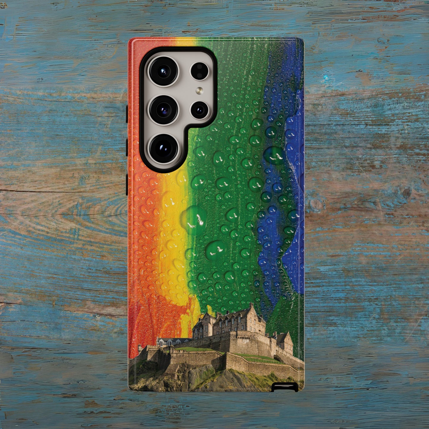 Edinburgh Castle Pride Phone Case - Rain, Various