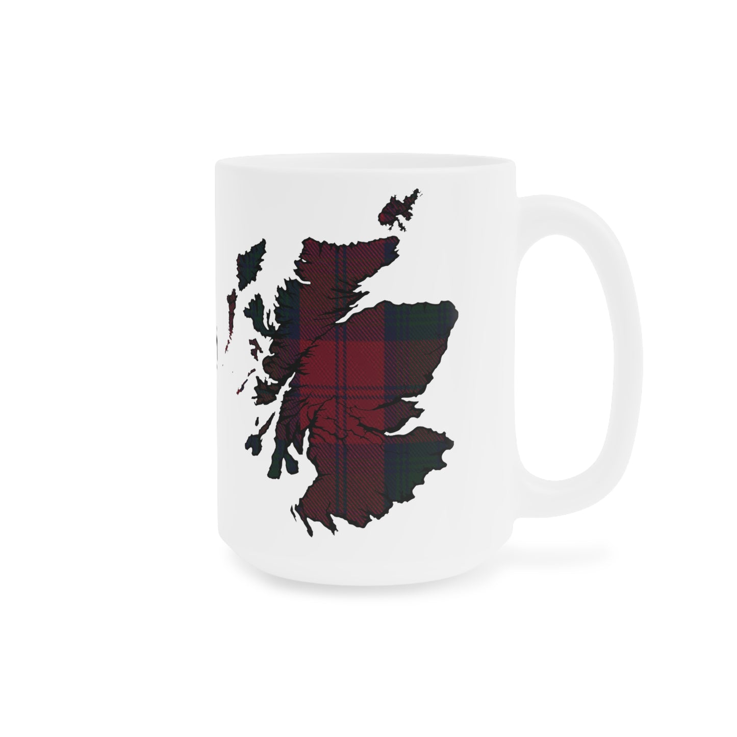 Tasse de carte de tartan d’Écosse - Lindsay Tartan, différentes tailles