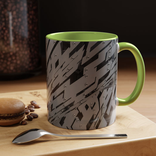 Tasses décoratives Écosse en gros plan - Scènes variées (vert clair)