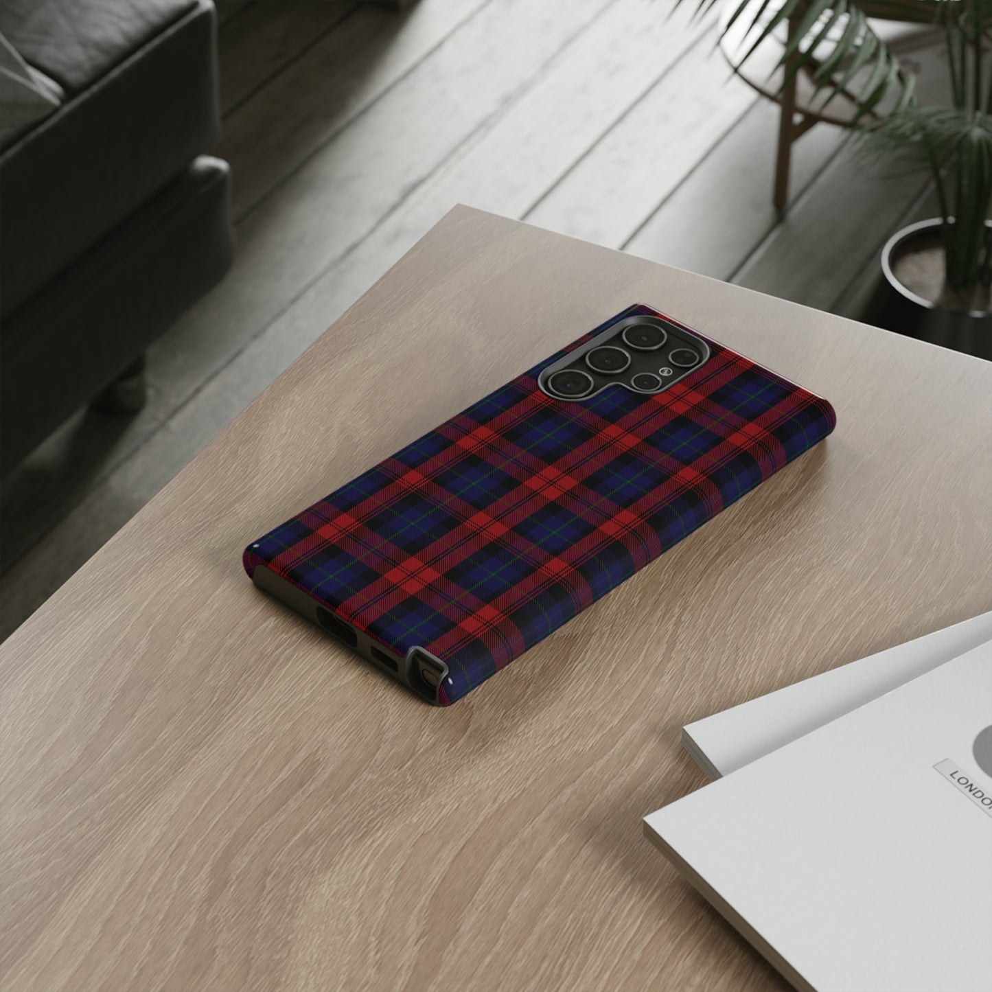 Étui de téléphone à motif tartan écossais - MacLachlan, divers