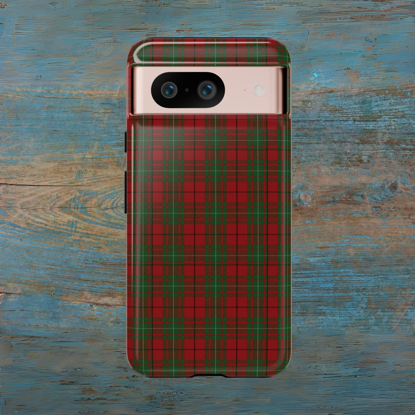 Étui de téléphone à motif tartan écossais - MacAuley, Divers